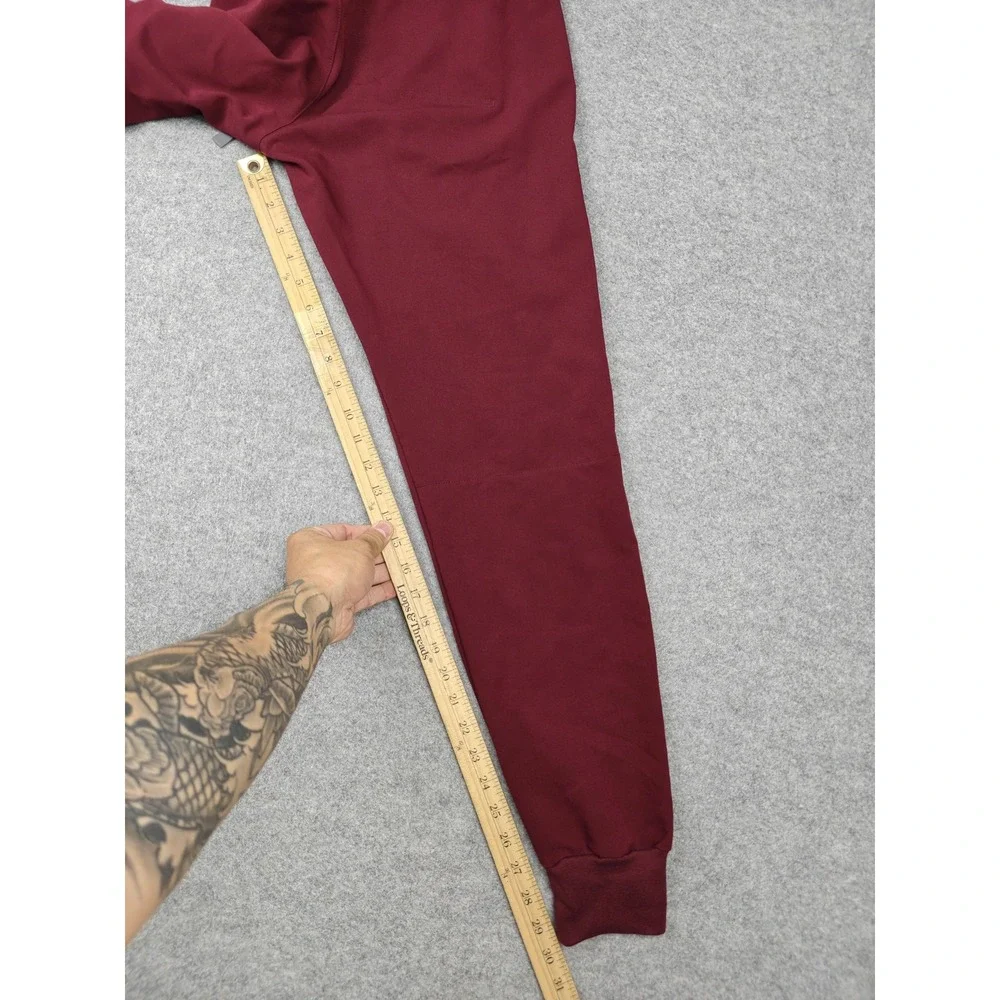 FIGS Scrub Pants Mens Small Red Technical Collection Jogger Drawstring Cuffed